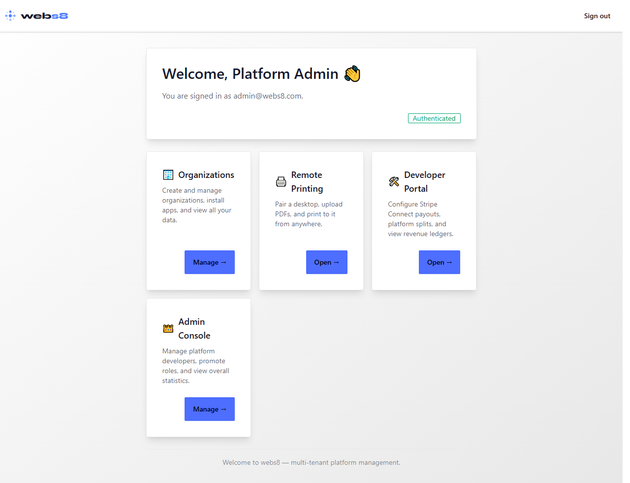 Create organization form
